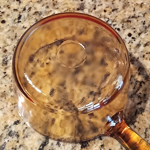 Vintage Corningware VISION/PYREX Amber Glass Sauce Pan With Lid. 1 Liter… - Picture 6 of 16